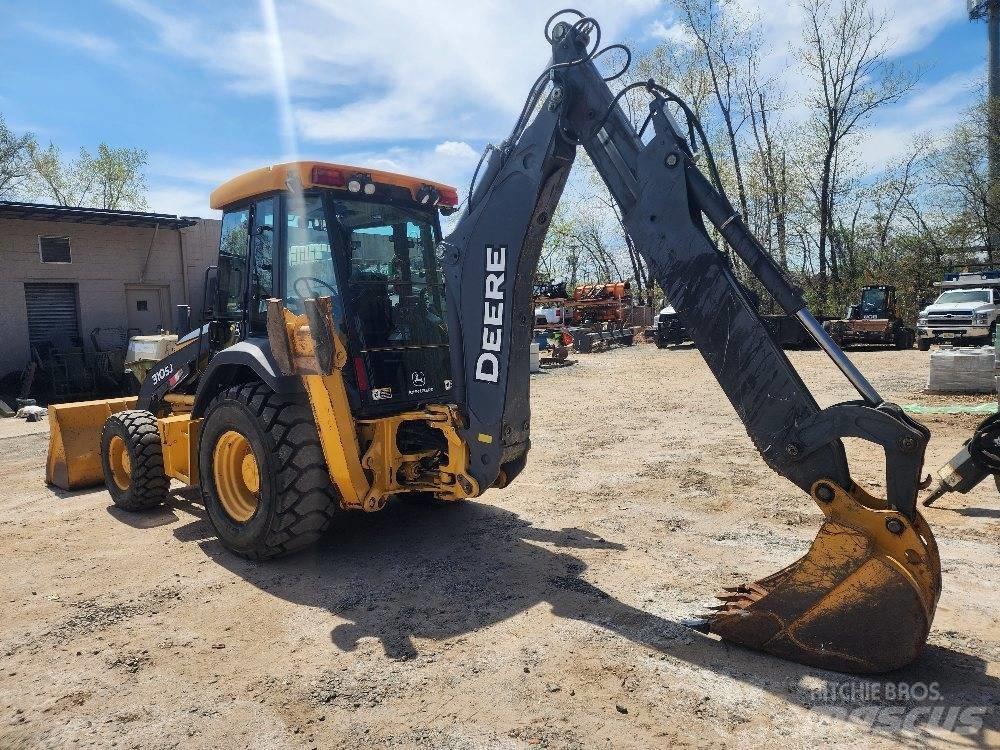 John Deere 310SJ Товарач със заден ексватор