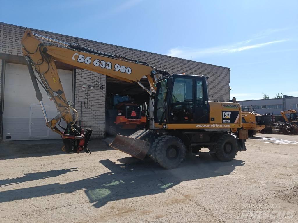 CAT M 315 D Колесни екскаватори