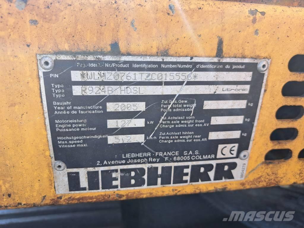 Liebherr R924B HDSL Верижен екскаватор