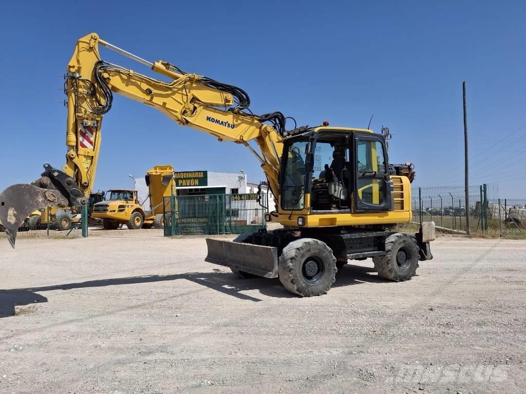 Komatsu PW 148-8 Колесни екскаватори