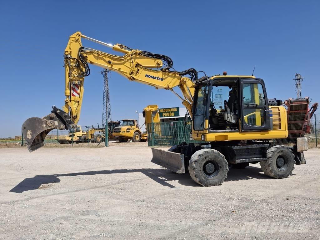 Komatsu PW 148-8 Колесни екскаватори