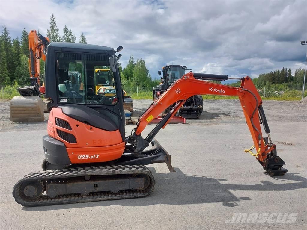 Kubota U25-3 Мини екскаватори < 7 т