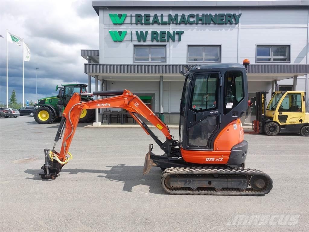 Kubota U25-3 Мини екскаватори < 7 т