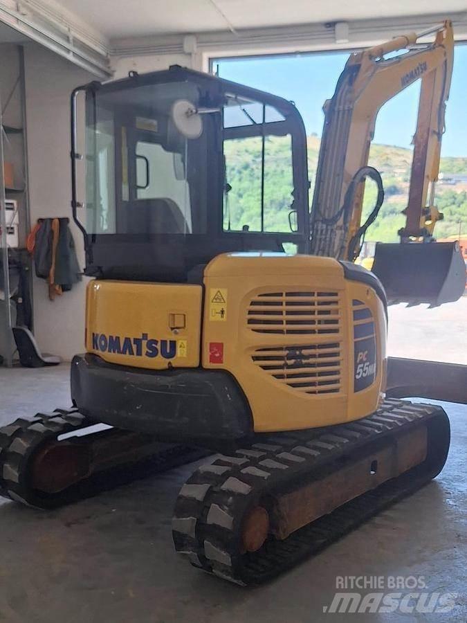 Komatsu PC55 MR-3 Мини екскаватори < 7 т