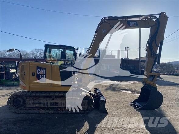 CAT 308 CR Верижен екскаватор