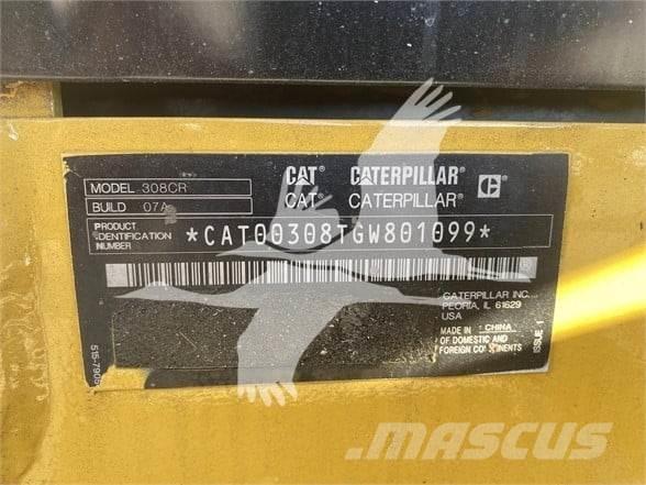 CAT 308 CR Верижен екскаватор