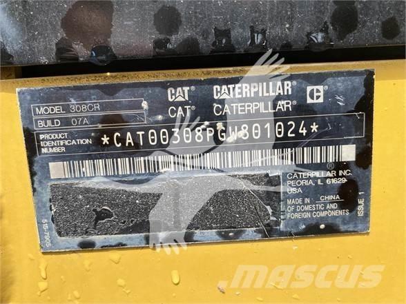 CAT 308 CR Верижен екскаватор