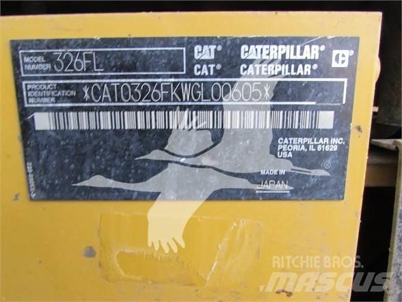 CAT 326FL Верижен екскаватор