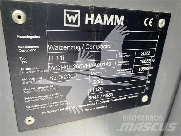 Hamm H11i Еднобарабанни ролки
