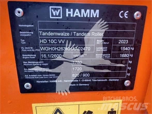 Hamm HD10CVV Еднобарабанни ролки
