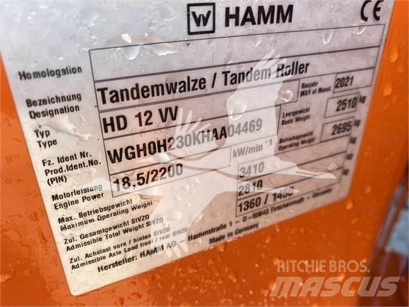 Hamm HD12VV Еднобарабанни ролки
