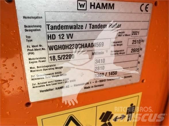 Hamm HD12VV Еднобарабанни ролки
