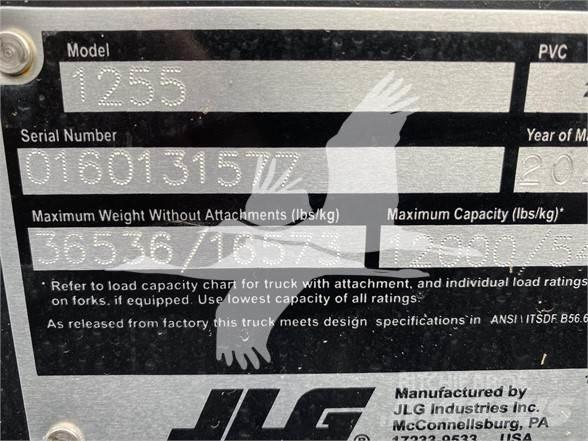 JLG 1255 Телескопични товарачи