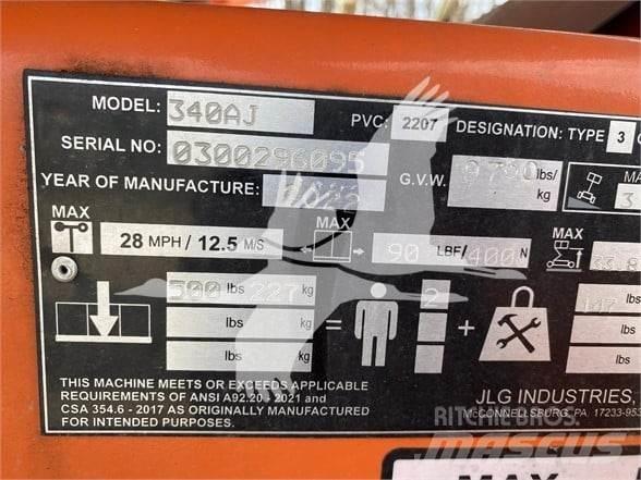 JLG 340AJ Съчленени стрелови подемници