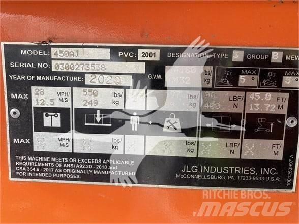 JLG 450AJ Съчленени стрелови подемници