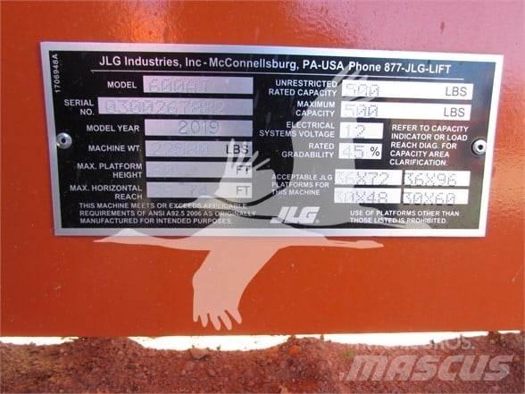 JLG 600AJ Съчленени стрелови подемници