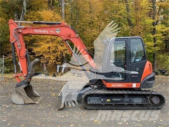 Kubota KX080-4 Верижен екскаватор