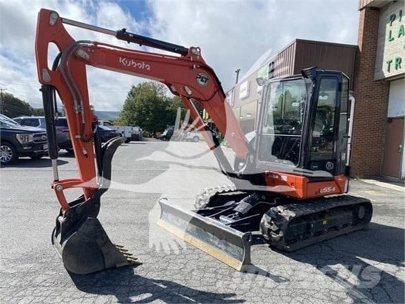 Kubota U55-5 Мини екскаватори < 7 т