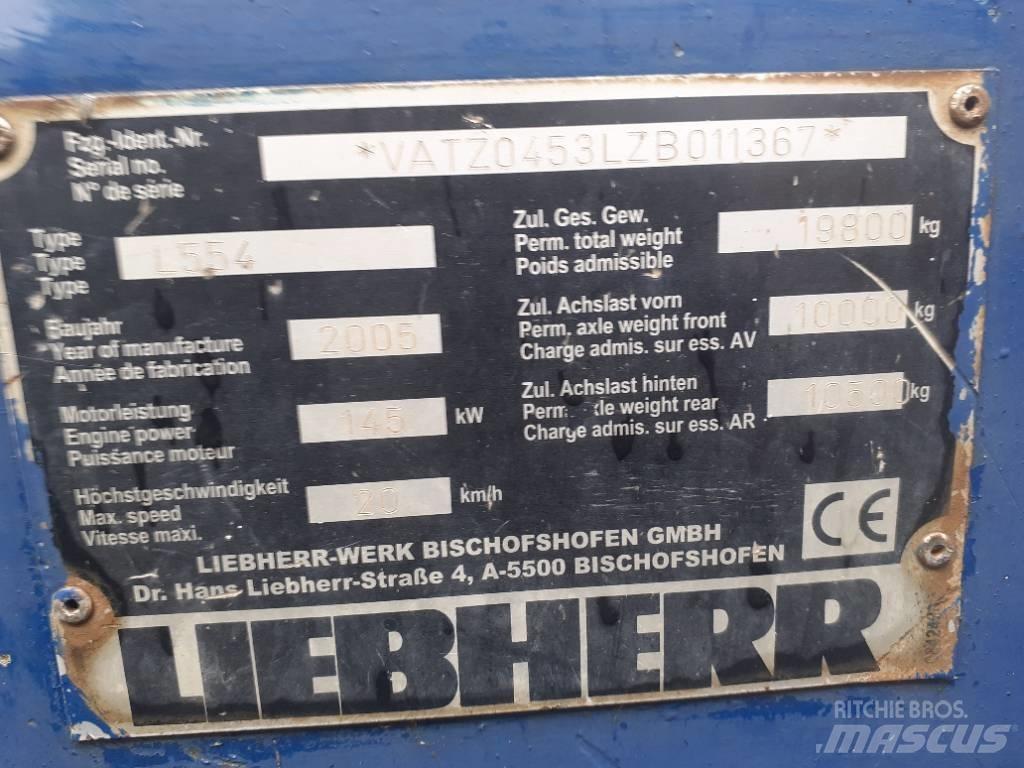 Liebherr L 554 Колесни товарачи