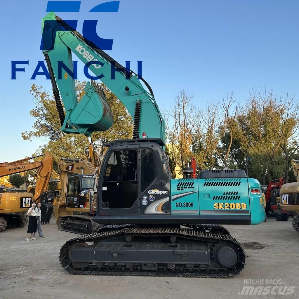 Kobelco sk200D Оператори на отпадъци/индустрия
