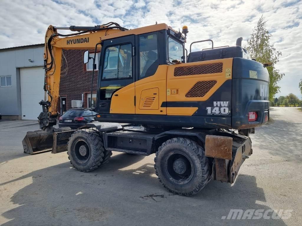 Hyundai HW 140 Колесни екскаватори