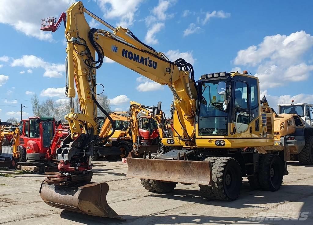 Komatsu PW148-10 Колесни екскаватори