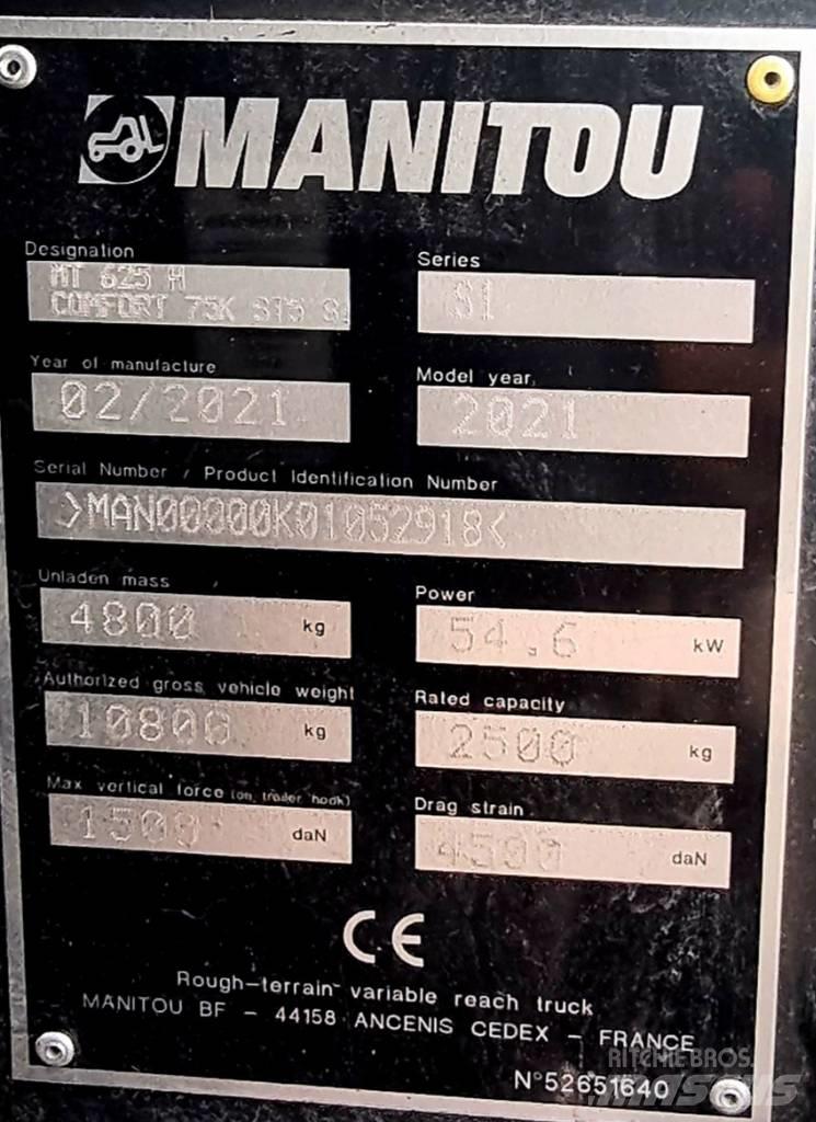Manitou MT 625 H      (09) Телескопични товарачи