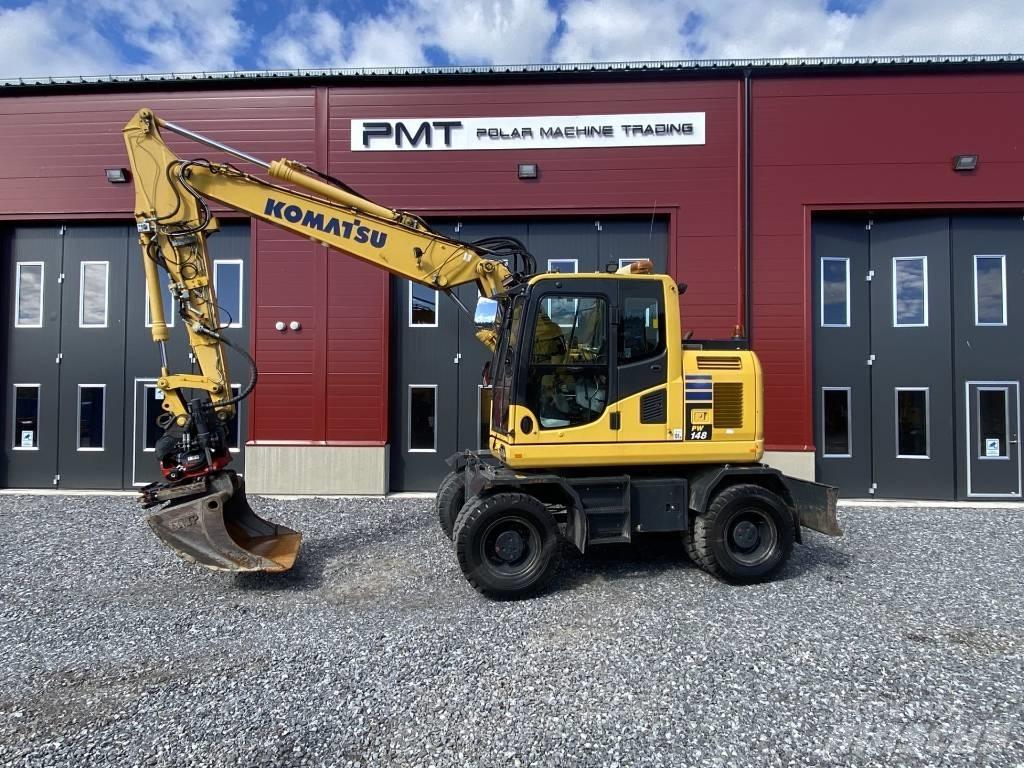 Komatsu PW 148-10 Колесни екскаватори