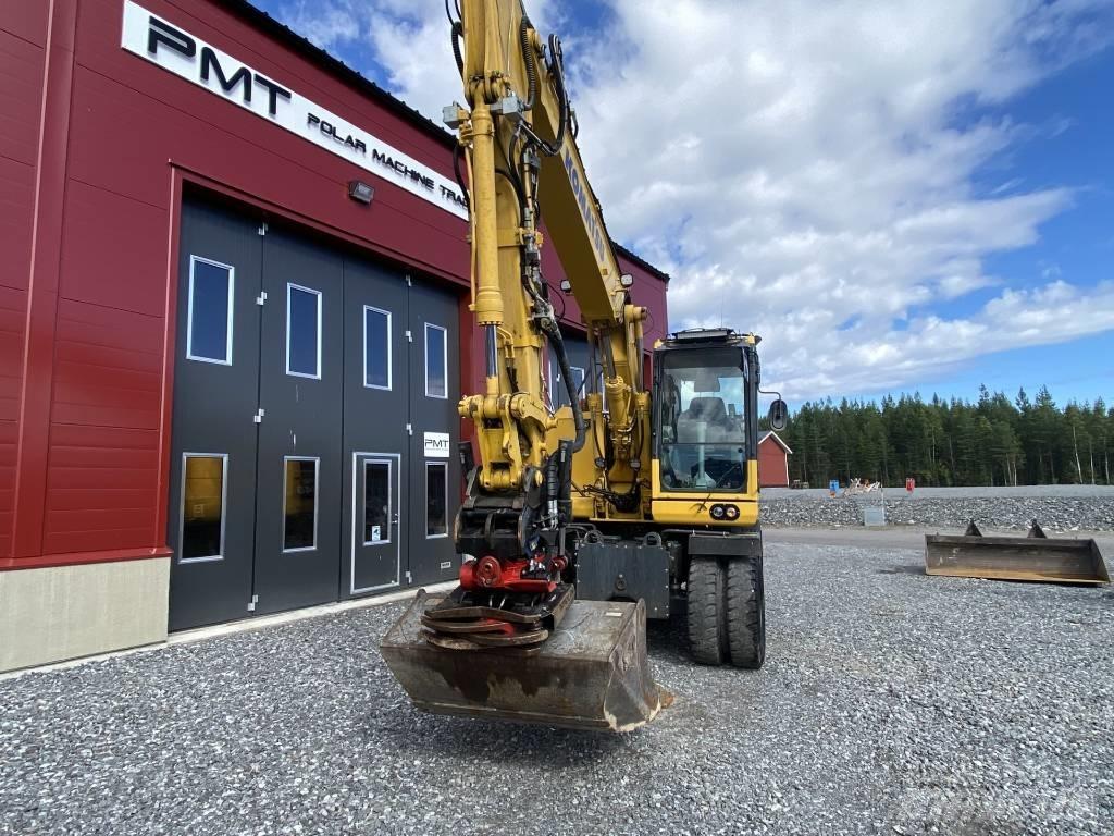 Komatsu PW 148-10 Колесни екскаватори