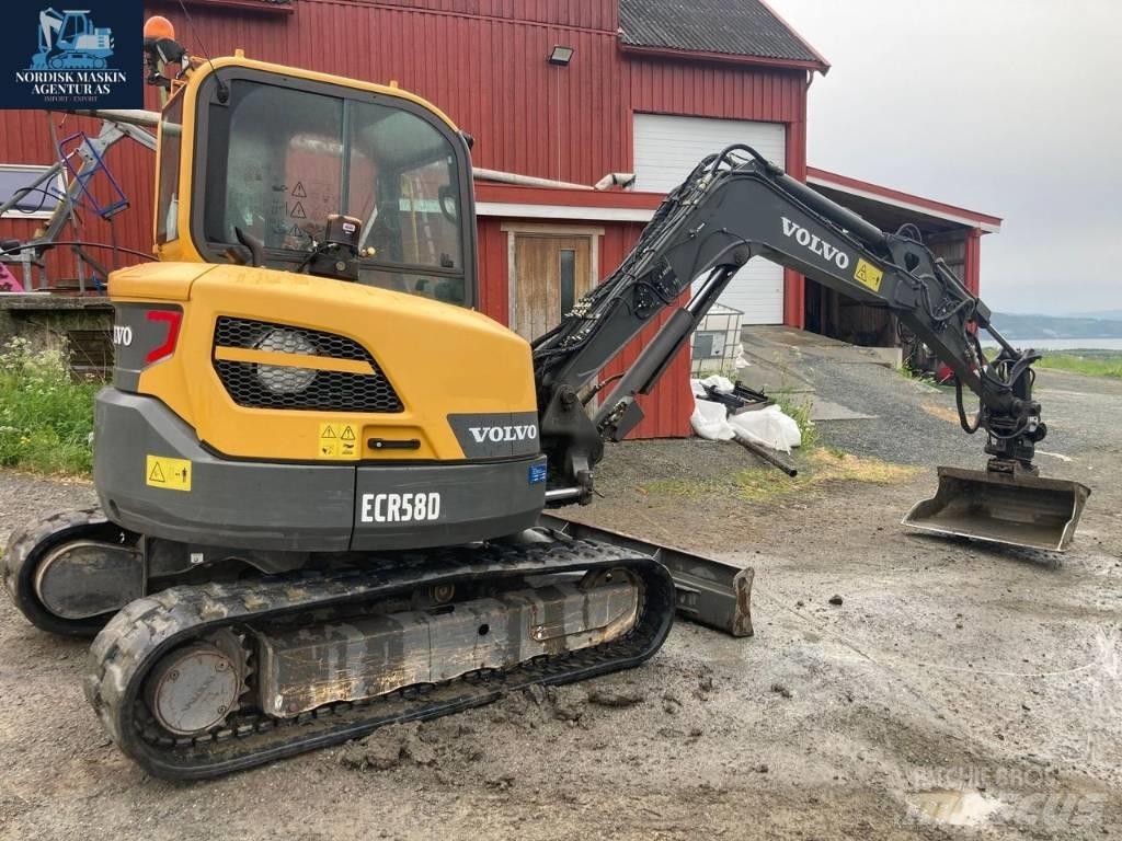Volvo ECR 58 D Мини екскаватори < 7 т