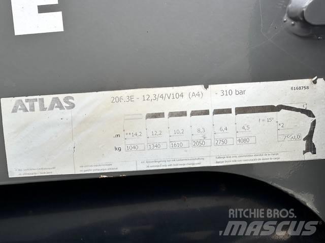 Atlas 206.3E Товарещи кранове