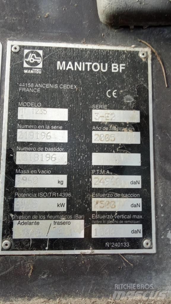 Manitou MT 1235 Телескопични товарачи
