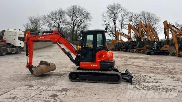 Kubota U 55-4 Мини екскаватори < 7 т