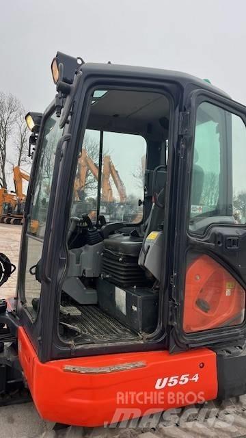 Kubota U 55-4 Мини екскаватори < 7 т