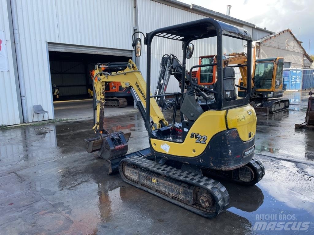 Yanmar SV22 (17850) Мини екскаватори < 7 т
