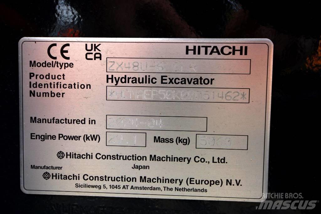 Hitachi ZX 48 U-6 Мини екскаватори < 7 т
