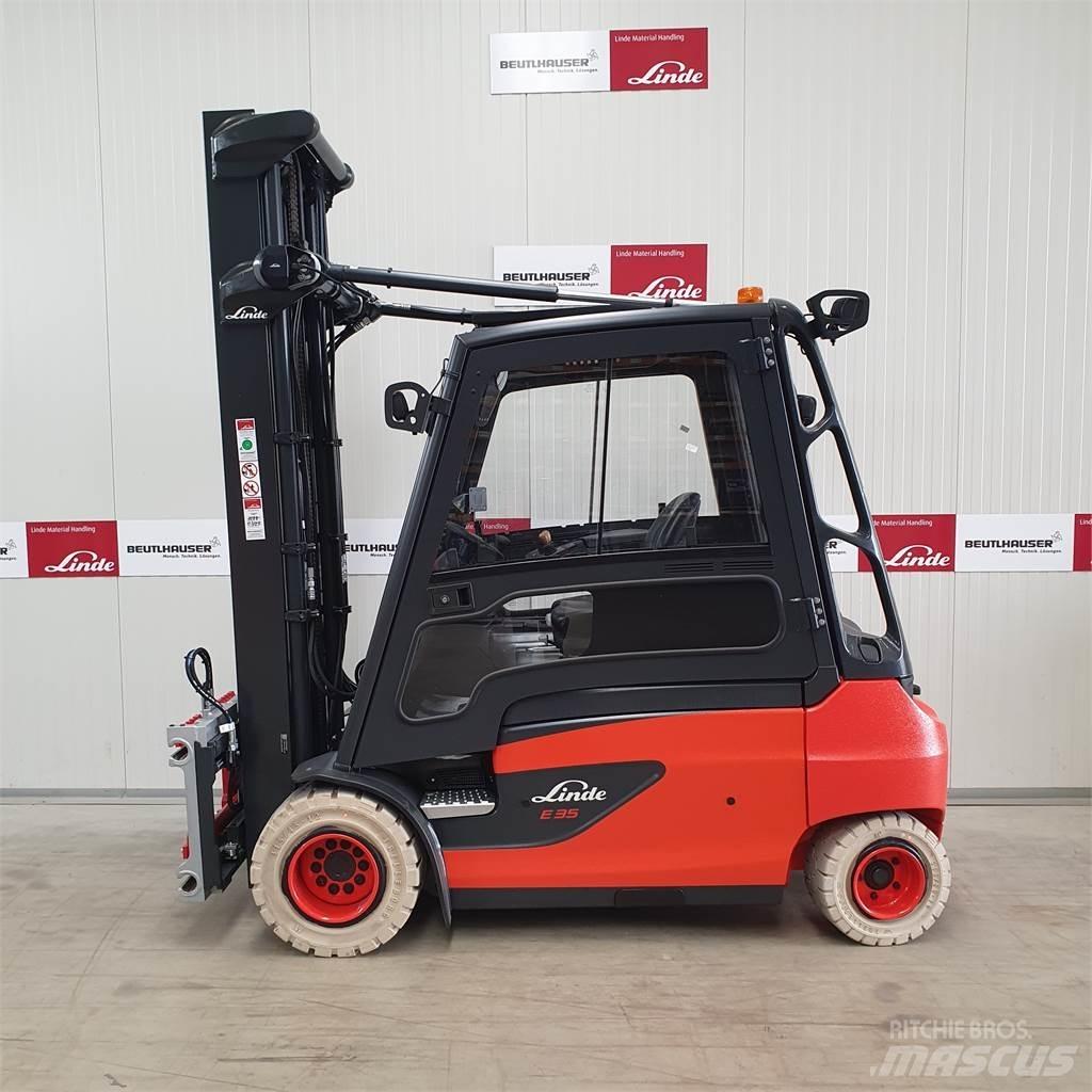 Linde E35L Електрически вилични кари-повдигачи