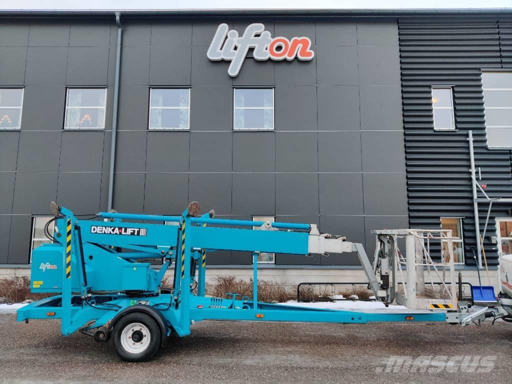 Denka-Lift DL18 Моторизирани платформи с ремарке