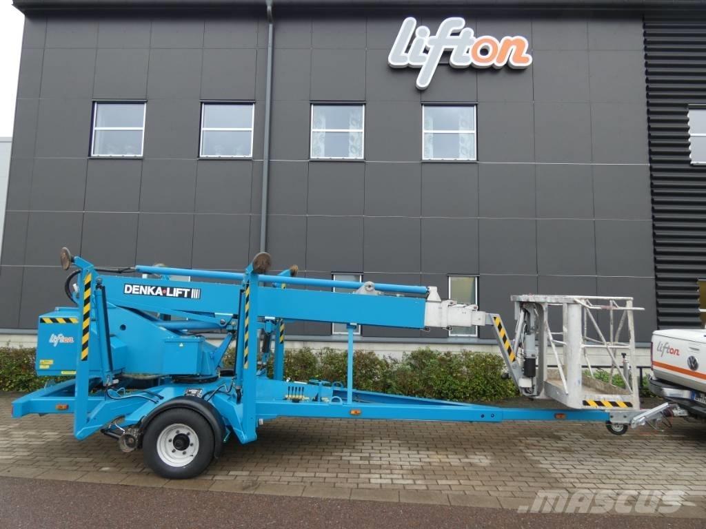 Denka-Lift DL18 Моторизирани платформи с ремарке