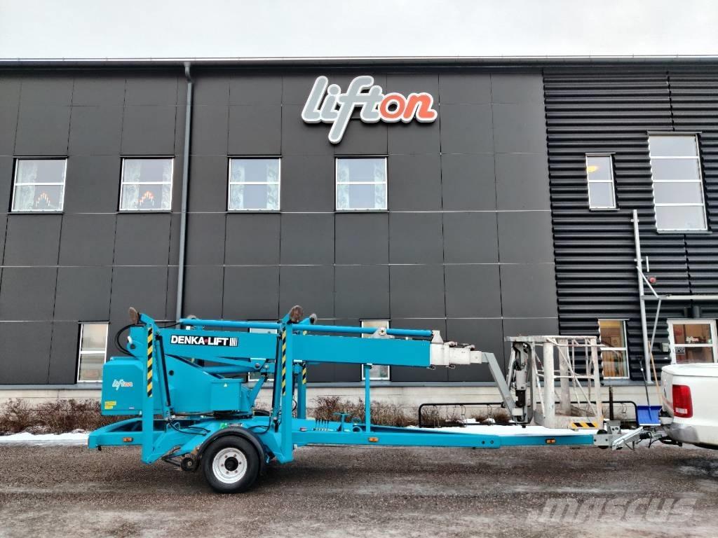 Denka-Lift DL18 Моторизирани платформи с ремарке
