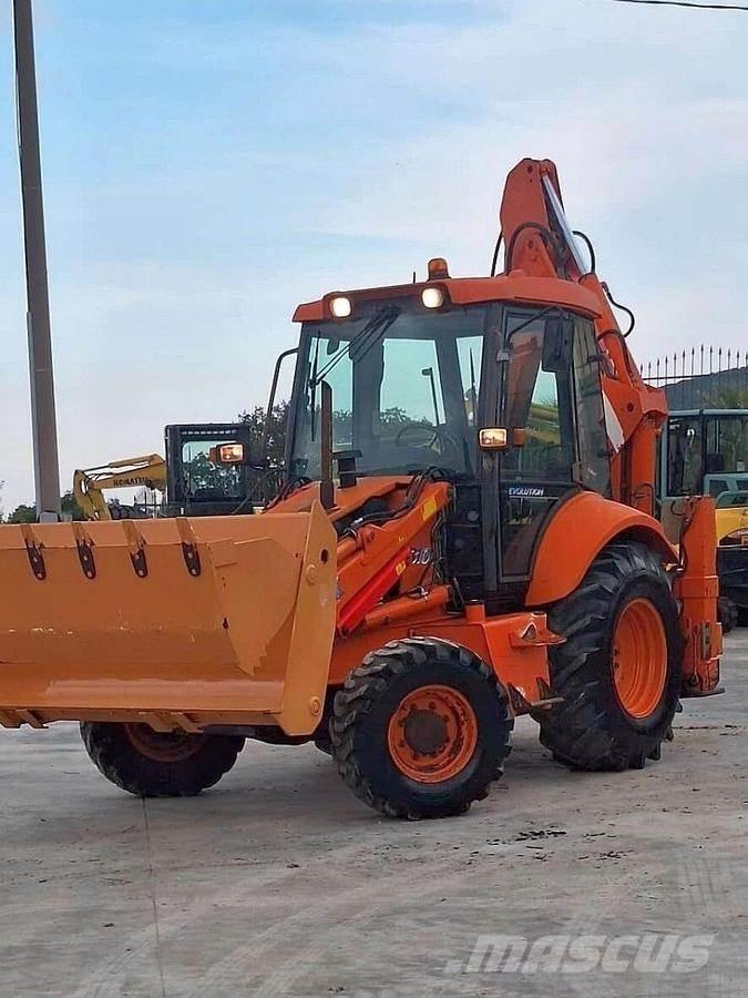 Fiat KOBELCO FB100 Товарач със заден ексватор