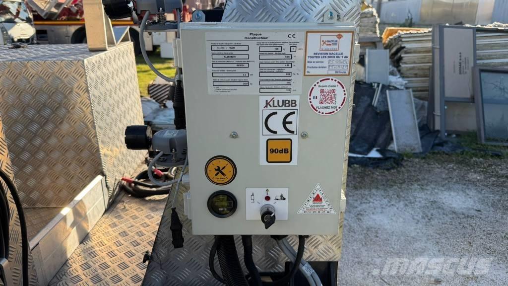 Klubb KL26 Моторизирани платформи с ремарке