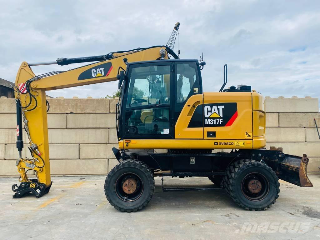 CAT m317f Колесни екскаватори