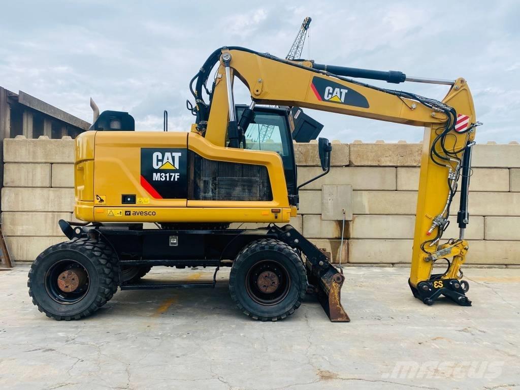 CAT m317f Колесни екскаватори