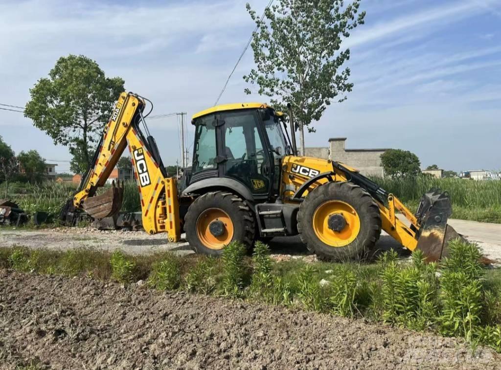 JCB 4 CX Товарач със заден ексватор