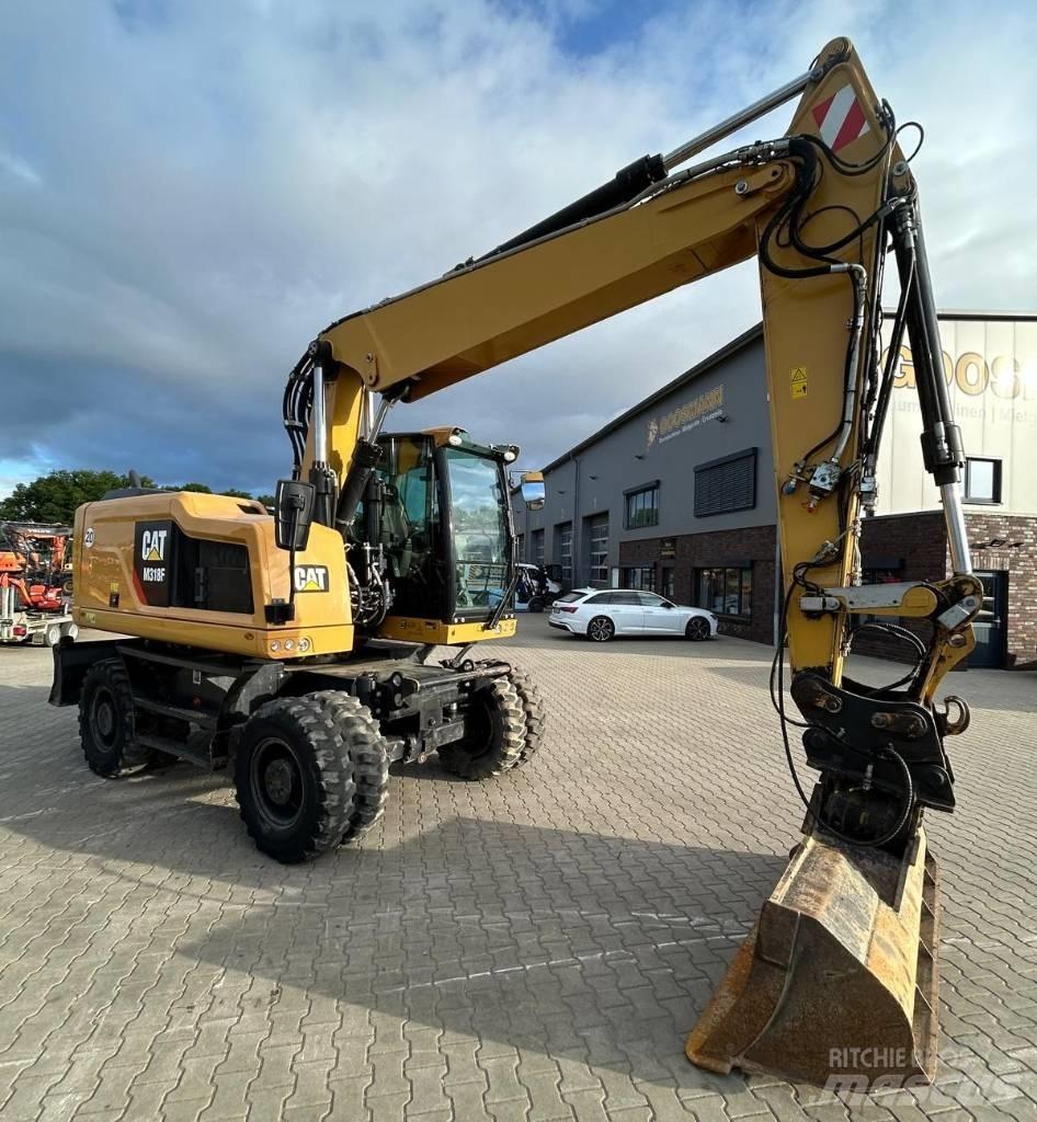 CAT M 318 F Колесни екскаватори