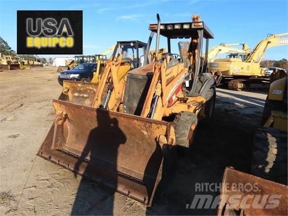 CASE 580SM Товарач със заден ексватор