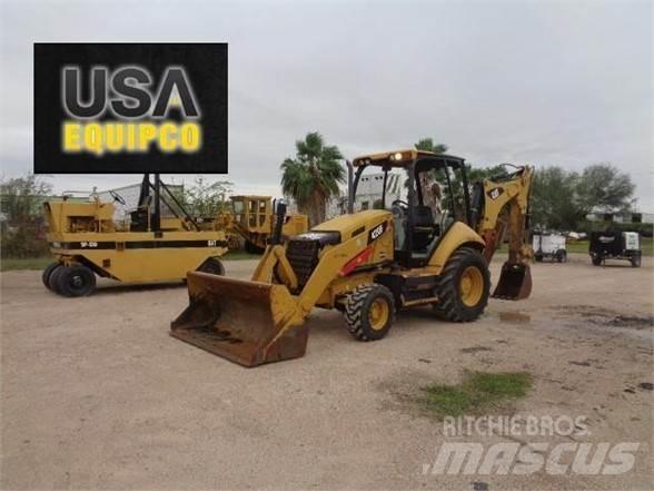 CAT 420F Товарач със заден ексватор
