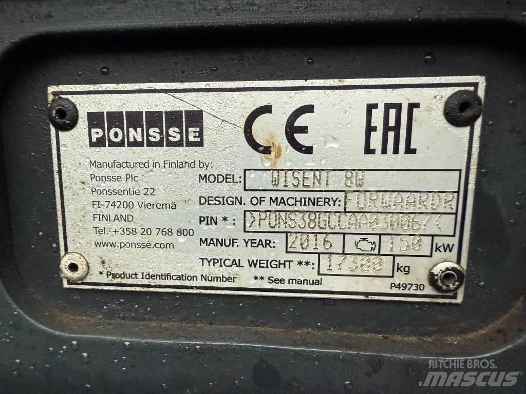 Ponsse WISENT 8W Форуардери
