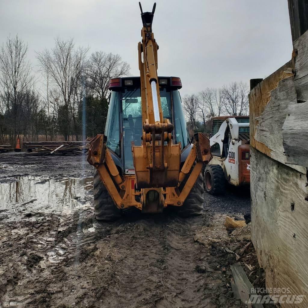 CASE 580 L Товарач със заден ексватор